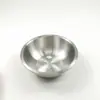 Olla Sopera Espesada y Profundizada de Acero Inoxidable 304 Redonda para el Hogar Plato para Platos de Comida Plato para Frutas Olla Sopera para Comedor Restaurante