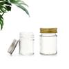 Botella Transparente de Vidrio para Ungüento de Hierba con Tapa de Aluminio, Botella para Ungüento Anti-Picazón para Picaduras de Mosquitos, Botella para Aceite Refrescante, Botella para Sub-Embote de Ungüento de Tigre
