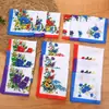 Pañuelo Retro Estampado de Algodón Puro para Mujer de 28 cm, Estilo Vintage, Pañuelo Nostálgico, Delgado, Absorbente, Toalla de Mano para Secar el Sudor 100% Algodón