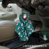 Colgante para coche transfronterizo decoración de engranajes suéter pequeño estampado navideño engranaje mini sudadera palanca de cambios mango de palanca de cambios cubierta protectora