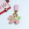 Huayang Colgante de Cuero Personalizable Lanyard Corto para Teléfono Móvil Llavero Accesorios Antiperdida Anticaída Portátil Fábrica Venta al por Mayor