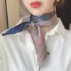 Lenço de Cintura Estampado Paisley Azul Escuro, Estilo Coreano para Camadas com Saia, Lenço Triângulo, Acessório de Cintura, Novo Acessório de Moda para o Dia a Dia