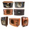 Sistema de Audio para el Hogar 8 pulgadas 10 pulgadas 12 pulgadas Ktv Altavoz de Madera de Tres Vías Gabinete para Uso en Baile y Conferencias (Gabinete Vacío)