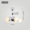 Estilo francês americano médio Lustre vintage Candelabro Lâmpada de pé de feijão Zhongshan Full Spectrum High Display Dedo Proteção para os olhos Quarto Lâmpada para sala de estar