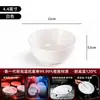 Tigelas pequenas de melamina branca, travessas de servir, pratos de lanche, pratos para pratos frios, travessas para fast food chinês, pratos de seleção, pratos para pratos cozidos no vapor, conjuntos para cafeteria, louças