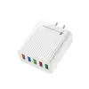 Cargador multi-puerto 5USB adaptador de corriente 5V3A cargador de viaje para cabeza de carga de teléfono móvil Apple Android