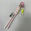 Cordão de telefone móvel dopamina câmera chaveiro anti-perda pulseira corda copo saco tecido cordão curto
