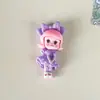 Cartão Pequeno Desenho Animado Menina Lírio DIY Cola de Creme Acessórios de Resina Capa de Celular Grampo Ímã de Geladeira Material para Joias Lote