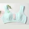 Nova moda de roupa íntima respirável macia e confortável, sem ponto convexo, top sem alças de personalidade simples com bojo de esponja