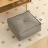 Asiento Tatami de Moda, Cojín Cuadrado, Cojín de Piso, Sofá Perezoso, Sofá de Sala de Estar, Taburete Reposapiés