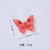 Borboleta de Frutas Criativa Estilo Fresco Artesanal DIY Cola de Creme Resina Pequenos Acessórios Materiais de Decoração de Sapatos Atacado