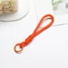 Llavero Corto Cordón Accesorios Bolsa Muñeca Cordón Anticaída Teléfono Cordón Botella de Agua Correa Cuerda Cuerda Tejida Colorido