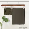 Estilo sin costuras - sombrero plisado + chifón Conjunto de dos piezas de sombrero plisado de modal y chal de chifón, sin costuras