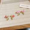 Aretes Sencillos de Flor de Perla Tulipán para Mujer, Aretes Pequeños Elegantes de Moda, Estilo Ins, Diseño de Nicho con Sentido del Diseño