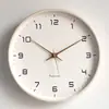 Reloj Estilo Tronco Colgante en la Pared 2025 Nuevo Reloj de Pared de Madera para el Hogar Reloj de Pared Simple Moderno para Sala de Estar Reloj Silencioso