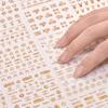 Calcomanías Sexy para Manicura Calcomanías Personalizadas de Moda para Uñas Calcomanías 3D para Uñas Calcomanías para Uñas con Letras de Grandes Marcas Accesorios para Calcomanías de Uñas