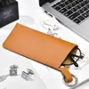 Bolsa Portátil Pendurável para Armazenamento de Óculos Bolsa de Armazenamento de Óculos de Sol de PU Bolsa para Óculos Conveniente Chaveiro Bolsa Pendurável para Óculos