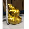 Estatueta de Rato Canguru de Cobre Yang Tongji Rato de Dinheiro Artesanato Decoração de Casa Canguru de Dinheiro de Cobre Atacado em Estoque