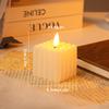 Linterna de Calabaza Velas Digitales Adornos Accesorios para Fotos Decoración Luz de Vela LED Artificial Cubo de Rubik Luz de Ambiente de Halloween