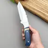 Faca de Açougueiro de Aço de Alta Dureza, Faca Afiada para Cortar Carne, Faca Multiuso para Abate de Gado e Ovelhas, Faca de Cozinha para Descascar Frutas
