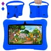 Nueva Tableta Educativa Transfronteriza de 7 Pulgadas para Niños Pantalla HD IPS Funda de Silicona Anticaídas con Control Parental