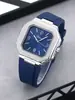 Reloj Popular Transfronterizo Denvosi para Hombre Correa de Silicona Impermeable de Alta Calidad Reloj de Cuarzo Dropshipping