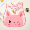 Bebê tridimensional impermeável babador saliva toalha crianças bebê saco de comida EVA comida roupa fivela babador atacado