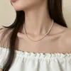 Colar multicamadas de pérolas luxuoso, requintado e elegante com alto brilho para mulheres, corrente de clavícula floral de pérolas estilo Chanel, versátil para o uso diário