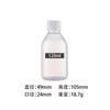 Botella de líquido oral medicinal transparente blanco Hua Nuo vaso medidor de plástico PE con escala Dispensación de líquidos personalización de jarabe