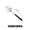 Espátula para champiñones de nogal espátula de cocina doméstica de acero inoxidable cuchara para freír de mango largo Guizhou cuchara para sopa fabricantes en stock venta al por mayor