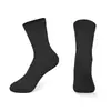 Calcetines Personalizados para Primavera y Otoño, Calcetines de Algodón Transpirables de Malla para Hombre de Media Pantorrilla, Calcetines Blancos de Algodón Puro Absorbentes de Sudor y Resistentes al Olor para Hombre