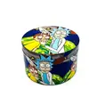 Em Estoque Moedor de Fumaça Colorido Impresso de 50mm 2 Polegadas Novo Modelo Triturador de Fumaça Moedor Bob Moedor de Tabaco