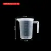 Taza medidora de plástico con escala gran capacidad PP resistente a altas temperaturas repostería 100ml500mlml taza pequeña especial para té de leche