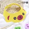 Gorro de baño para niños, gorro para champú, gorro de champú de cabeza de pez dorado para bebé, gorro protector para bañar y lavar el cabello, impermeable, protector de oídos y a prueba de salpicaduras