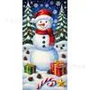 Cortinas para Puerta de Navidad, Banderas para Puerta, Cajas de Regalo, Decoraciones para Interiores y Exteriores, Banderas para Eventos Festivos, Envío Transfronterizo