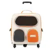 Caixa de Carrinho para Pet Transfronteiriça, Mochila Multifuncional para Pet, Bolsa Portátil de Grande Capacidade para Gatos, Bolsa para Cachorro ao Ar Livre Atacado