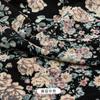 Jersey de punto estampado de los años 60, tejido fino reactivo estampado, 85 g, algodón, estampado floral, para ropa
