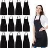 Delantal Cruzado de Amazon con Cuello Halter y Logo Personalizado, Restaurante, Té de Leche, Cafetería, Delantal Anti-Manchas de Cocina al por Mayor