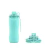 Vaso de Agua Plegable de Silicona Resistente a Altas Temperaturas Transfronterizo Botella de Agua Deportiva Portátil para Viajes al Aire Libre Grado Alimenticio Creativo Retráctil