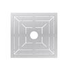 Régua de ralo de piso modelo em forma de costas ferramenta para assentar azulejos de alvenaria design multifuncional artefato auxiliar para piso