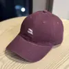 Novo Boné Estiloso Que Faz o Rosto Parecer Menor, Boné de Beisebol Bordado Ártico Estilo Coreano para Homens e Mulheres, Boné de Bico de Pato Tendência com Aba Larga para Circunferência Craniana Grande
