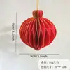 Árvore de Natal com Pó Borrifado Transfronteiriço Mini Colmeia Bola de Mel com Pó Dourado Lanterna Decoração de Atmosfera DIY Enfeite Pendurado Festa de Shopping Colmeia