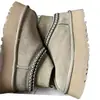 Botas de Neve Henan Sanpo com Solado Grosso Estilo Étnico 20597
