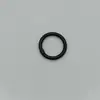 Hebilla de resorte de aleación de zinc, venta al por mayor, hebilla redonda de metal, anillo abierto, hebilla colgante redonda, anillo de resorte de metal