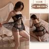 O amor é como lingerie sexy mulheres lindo laço doce sexy perspectiva de malha suspender saia definir uma geração