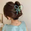 Atacado de acessórios de cabelo Dongdaemun Coreia: Grampos de cabelo da nuca da moda para mulheres, presilhas tubarão de alta qualidade e requintadas