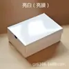 Fabricante Original Caja de Piel de Vaca Caja para Zapatos Caja para Envíos Rápidos Caja Plegable Extra Dura Cartón Rectangular a Prueba de Polvo Caja de Embalaje Exterior