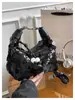 Hermoso Bolso Cruzado de un Solo Hombro Diseño de Nicho Bolso Personalizado para Mujer 2025 Nuevo Moda Otoñal Bolso de Axila