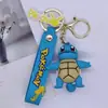 Nova Série de Bonecos Cartoon Pikachu e Squirtle Chaveiro Pingente Bolsa Chaveiro de Carro Acessório Presente