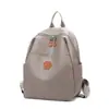 Mochila de Moda de Gran Capacidad para Mujer, Adecuada para Viajes Cortos, Versátil Casual Textura Simple Bolso para el Trabajo, la Escuela